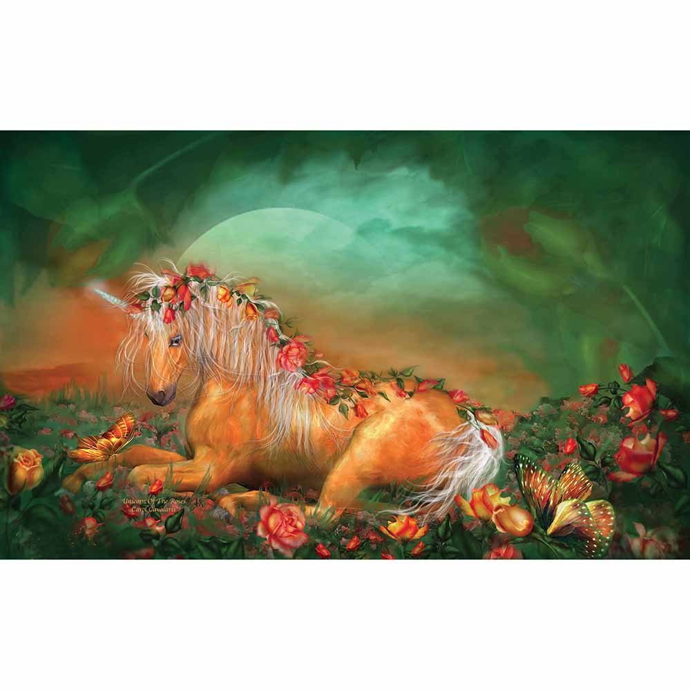 Unicorn Of The Roses Wall Decal Printed | Wallhogs