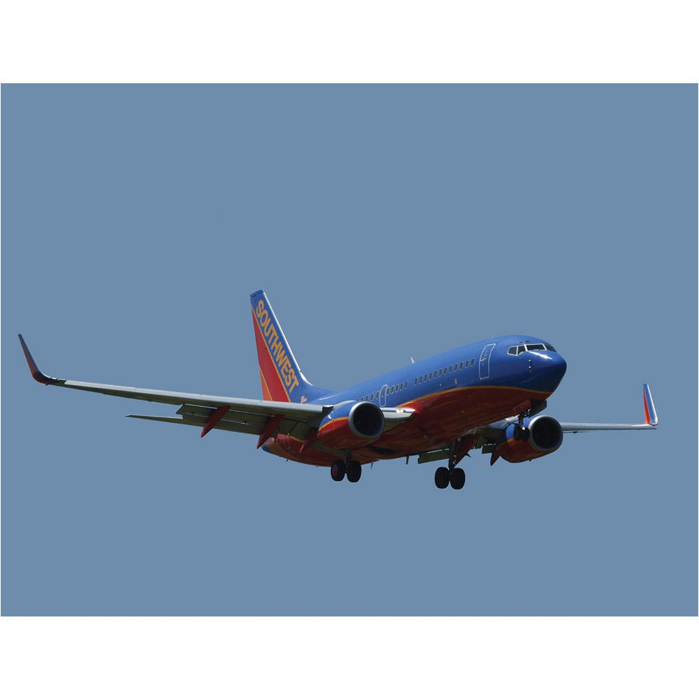 Southwest 737 Approach Wall Decal Printed | Wallhogs