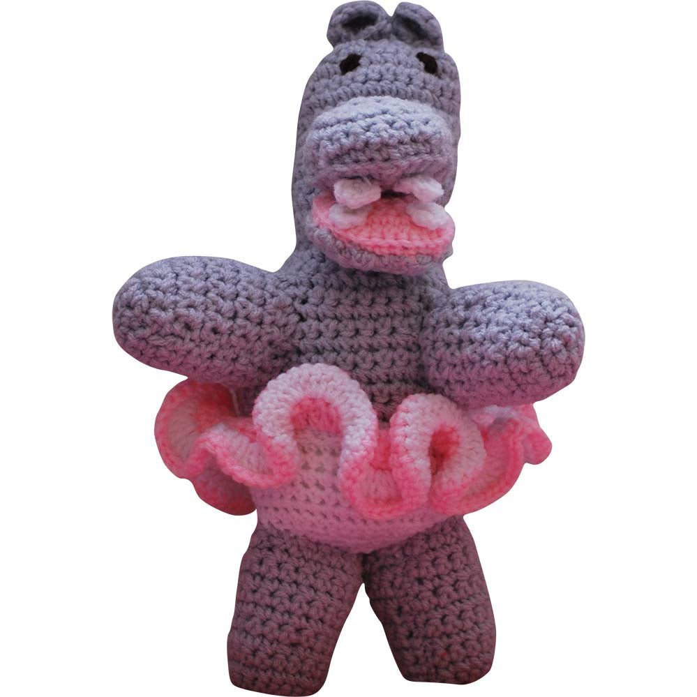 Ballerina Hippo Wall Decal Printed nd Die-Cut | Wallhogs