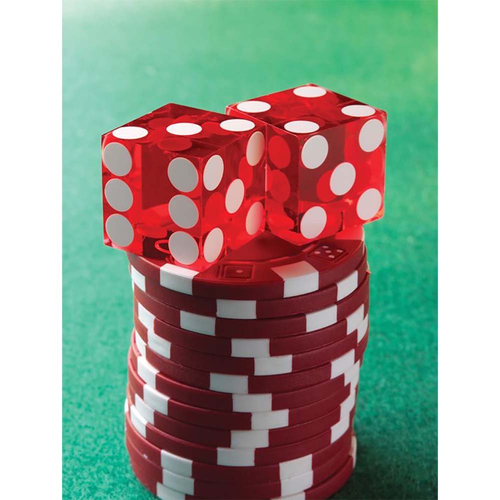 Dice & Chips Wall Decal Printed | Wallhogs