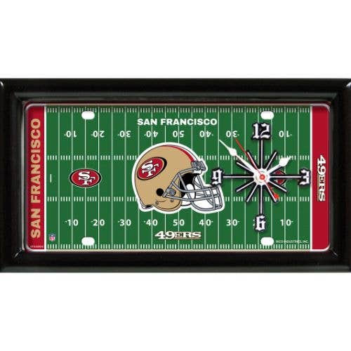 Good Tymes San Francisco 49ers Field Clock | 7
