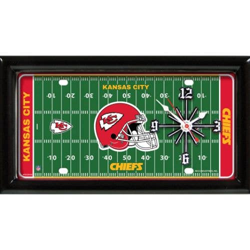 Good Tymes Kansas City Chiefs Field Clock | 7