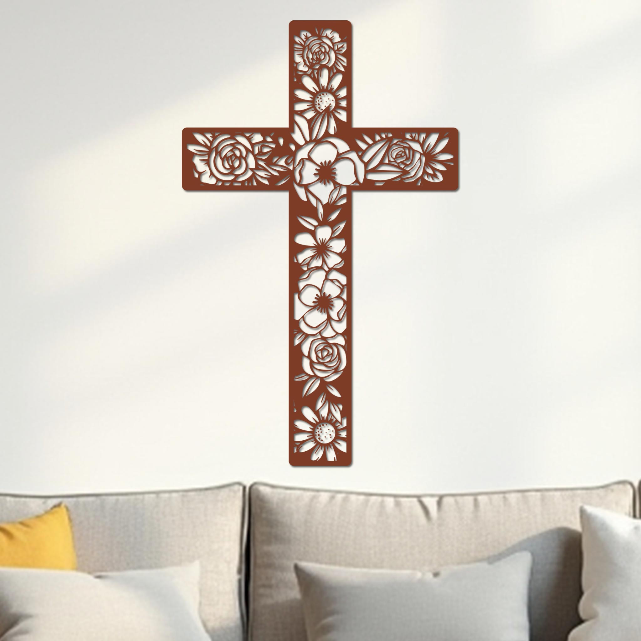 Floral Cross-5