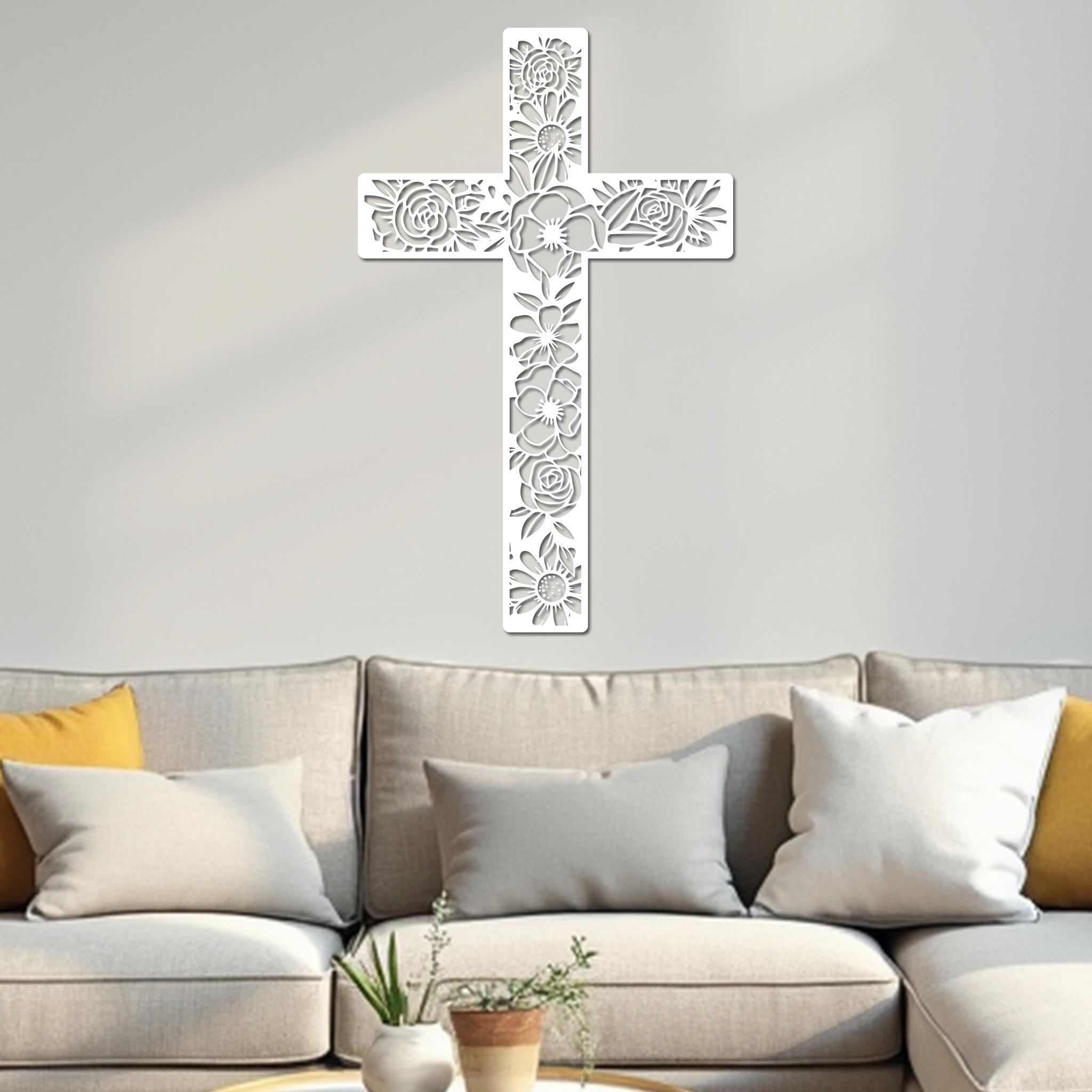 Floral Cross-1