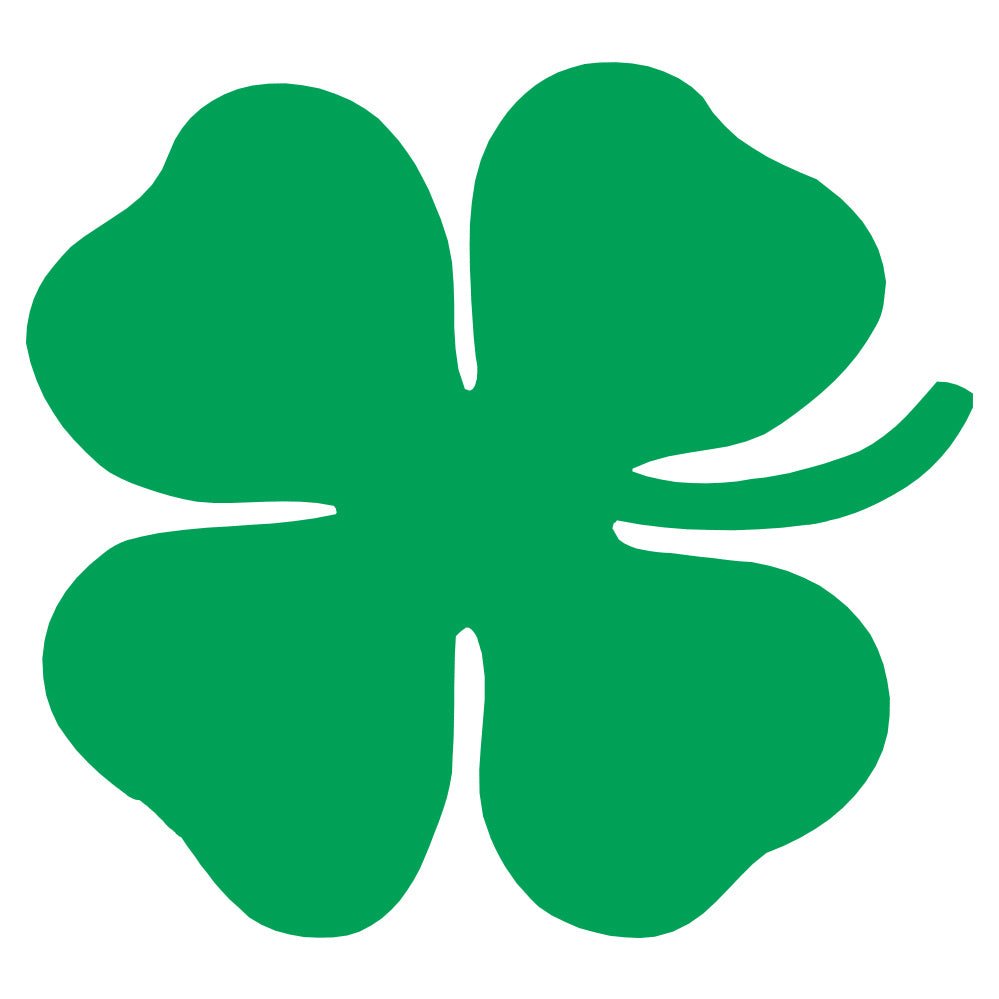 Shamrock Wall Decal Printed & Die-Cut | Wallhogs