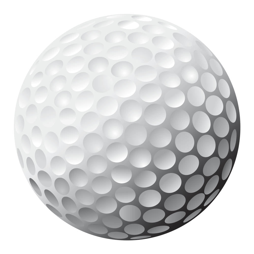 Golf Ball Wall Decal Printed | Wallhogs