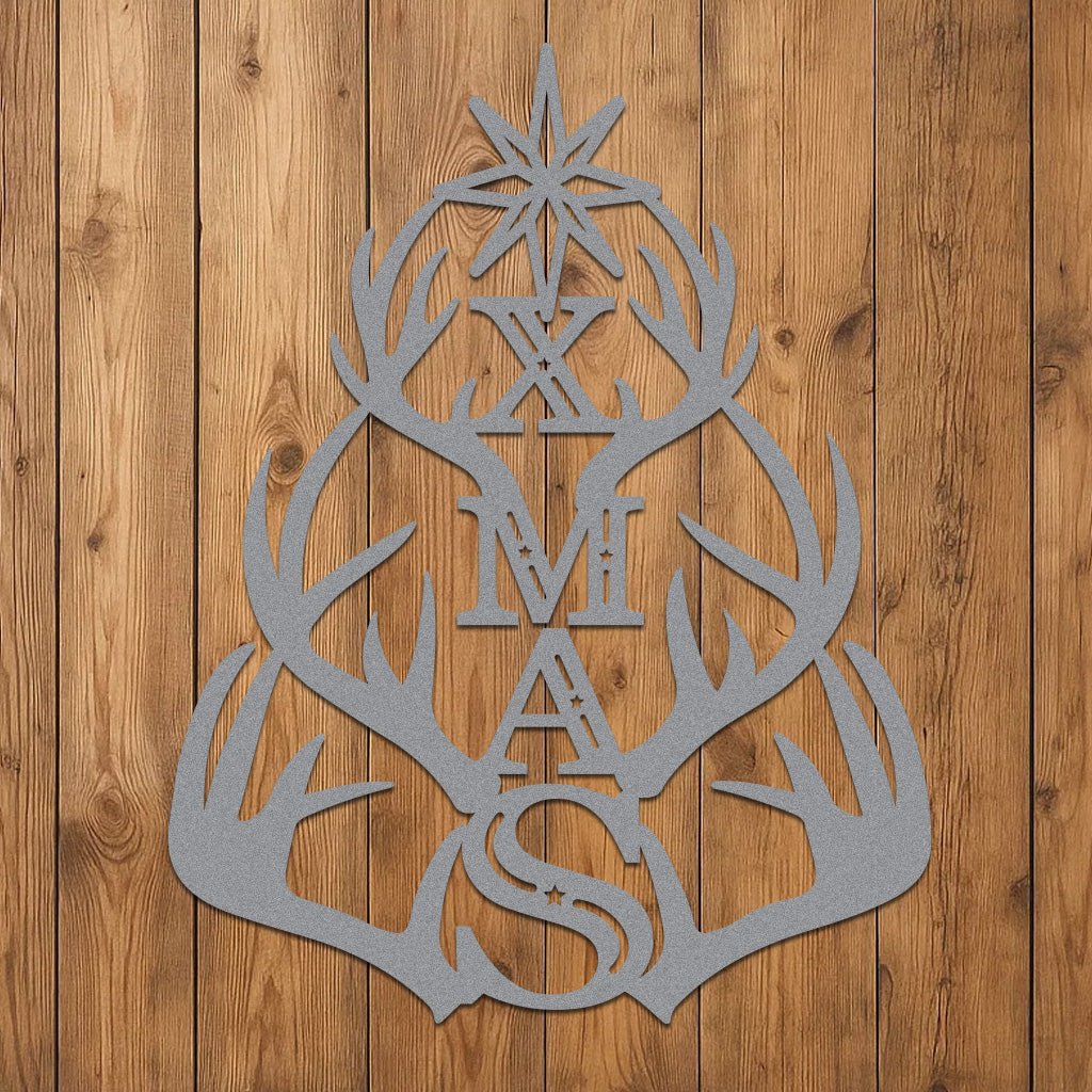 Holiday XMAS with Antler Tree Design-4