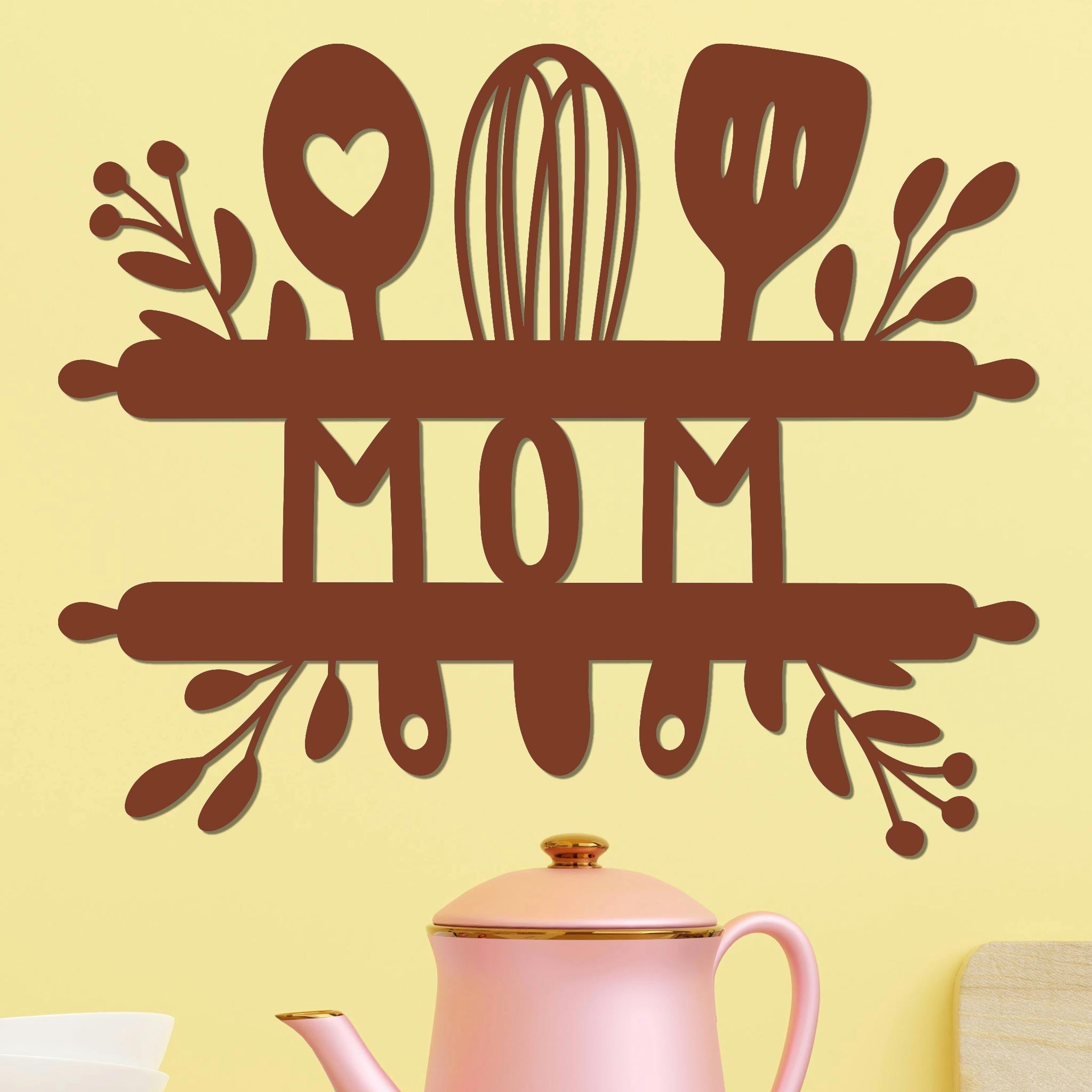 Mom Sign w Kitchen Utensils-4