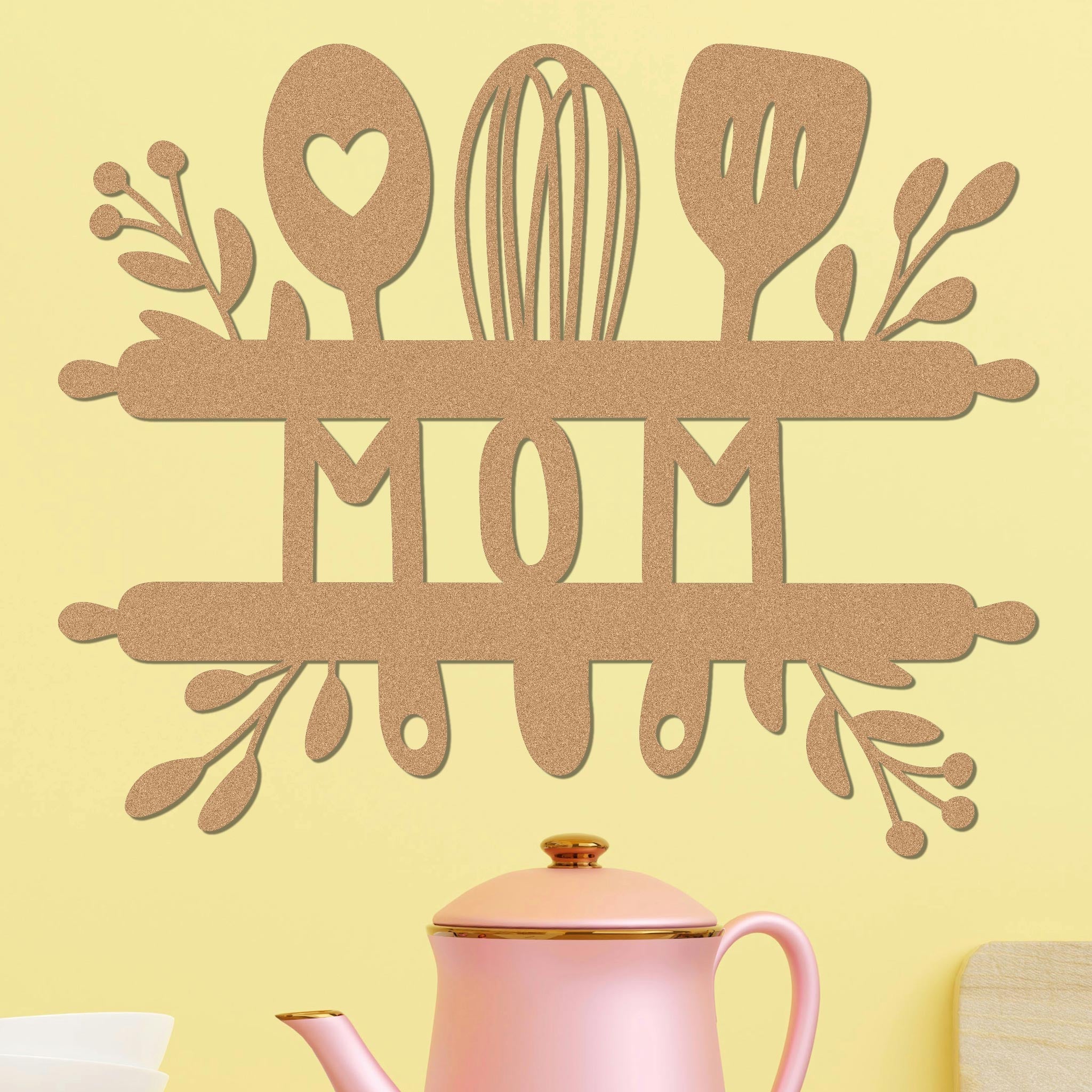 Mom Sign w Kitchen Utensils-7