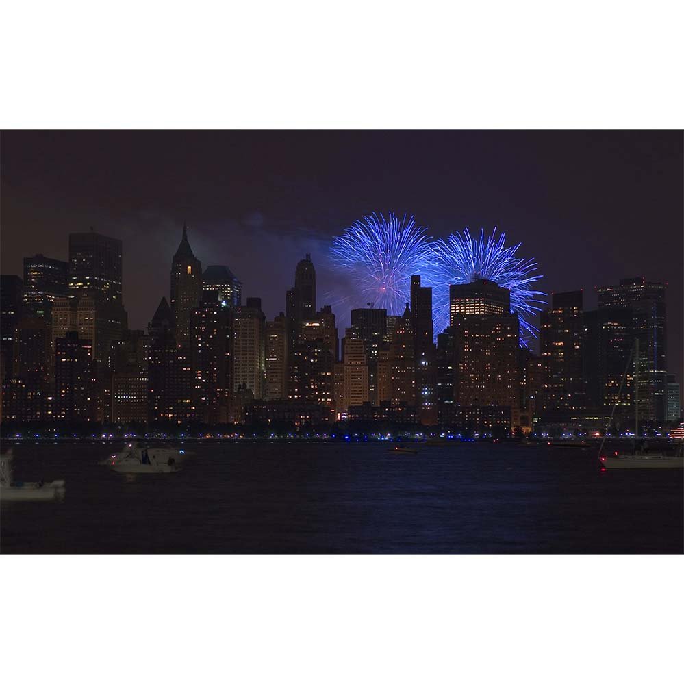 New York Skyline Gloss Poster Printed | Wallhogs