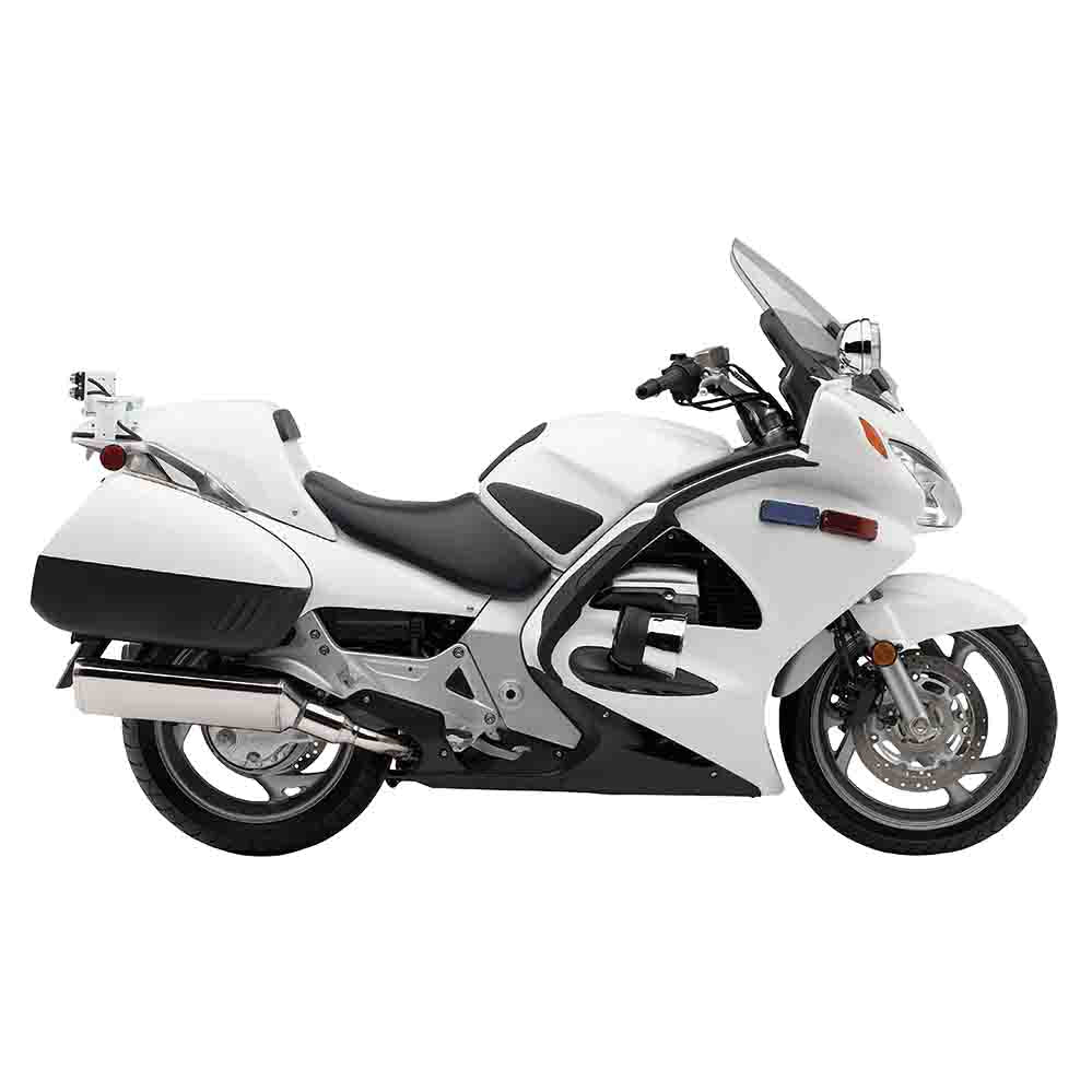 Police Cycle Wall Decal Printed & Die-Cut | Wallhogs