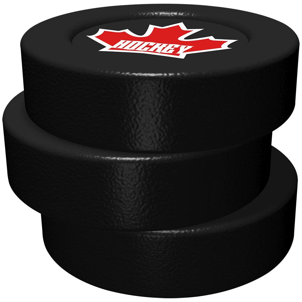 Hockey Puck Stack Wall Decal Printed | Wallhogs