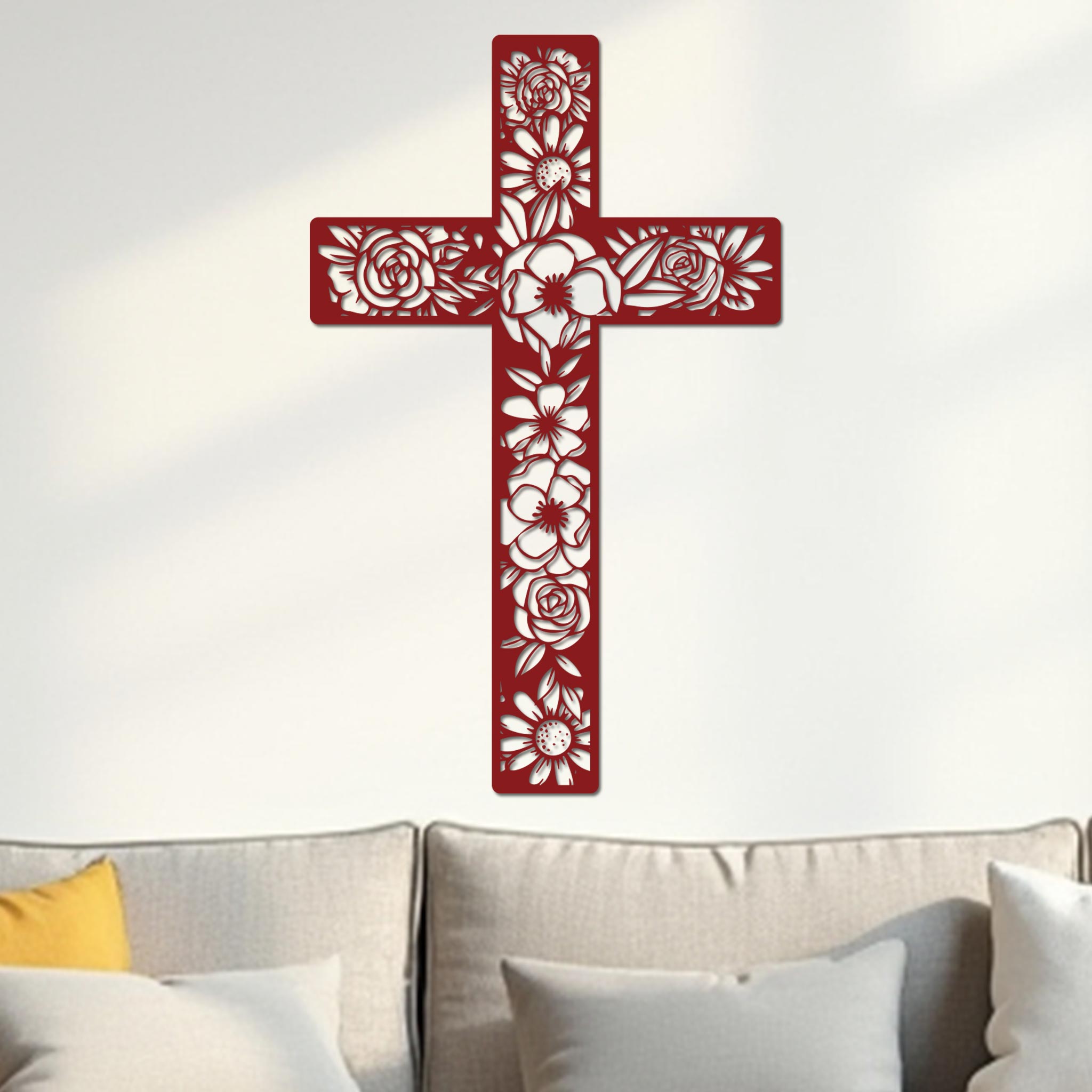 Floral Cross-7