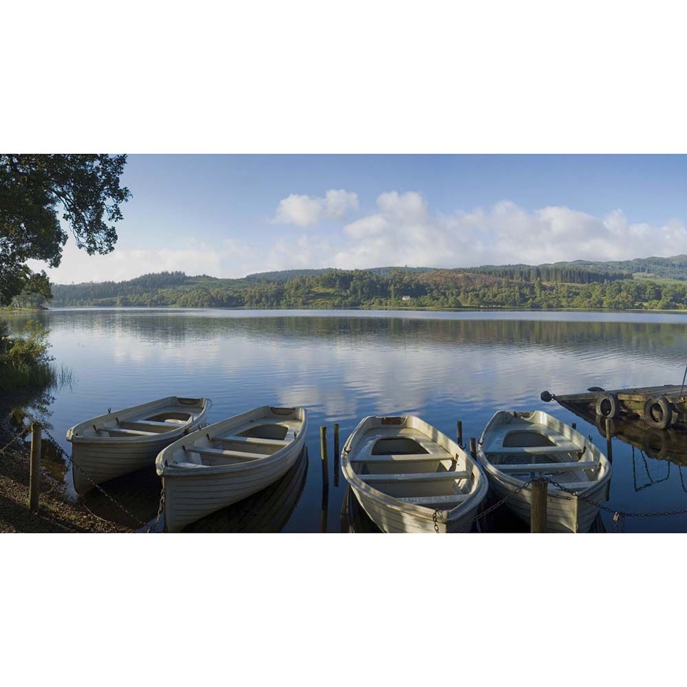 Serene Lake Gloss Poster Printed | Wallhogs