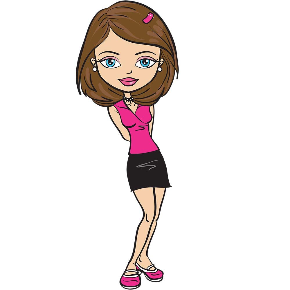 Teenage Brat Wall Decal Printed & Die-Cut | Wallhogs