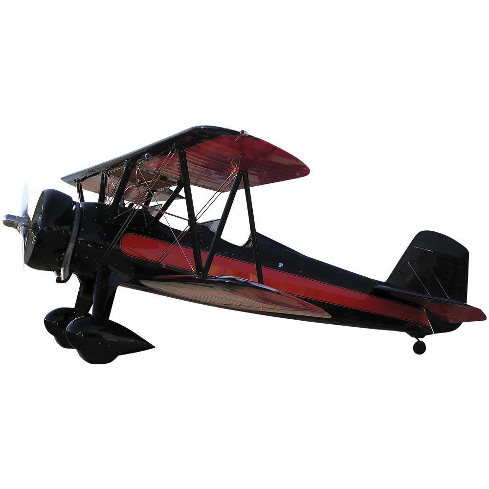 Vintage Biplane II Wall Decal Printed 