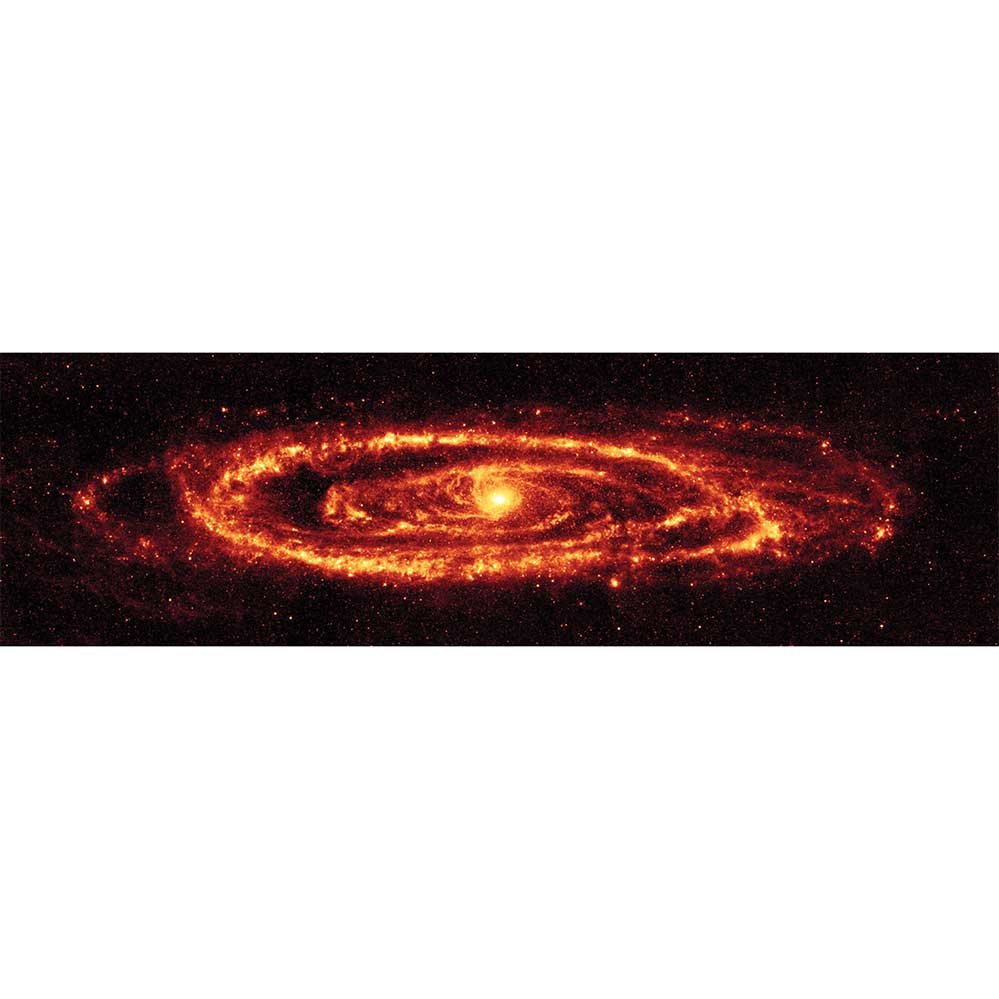 Andromeda Galaxy Panoramic Gloss Poster Printed | Wallhogs