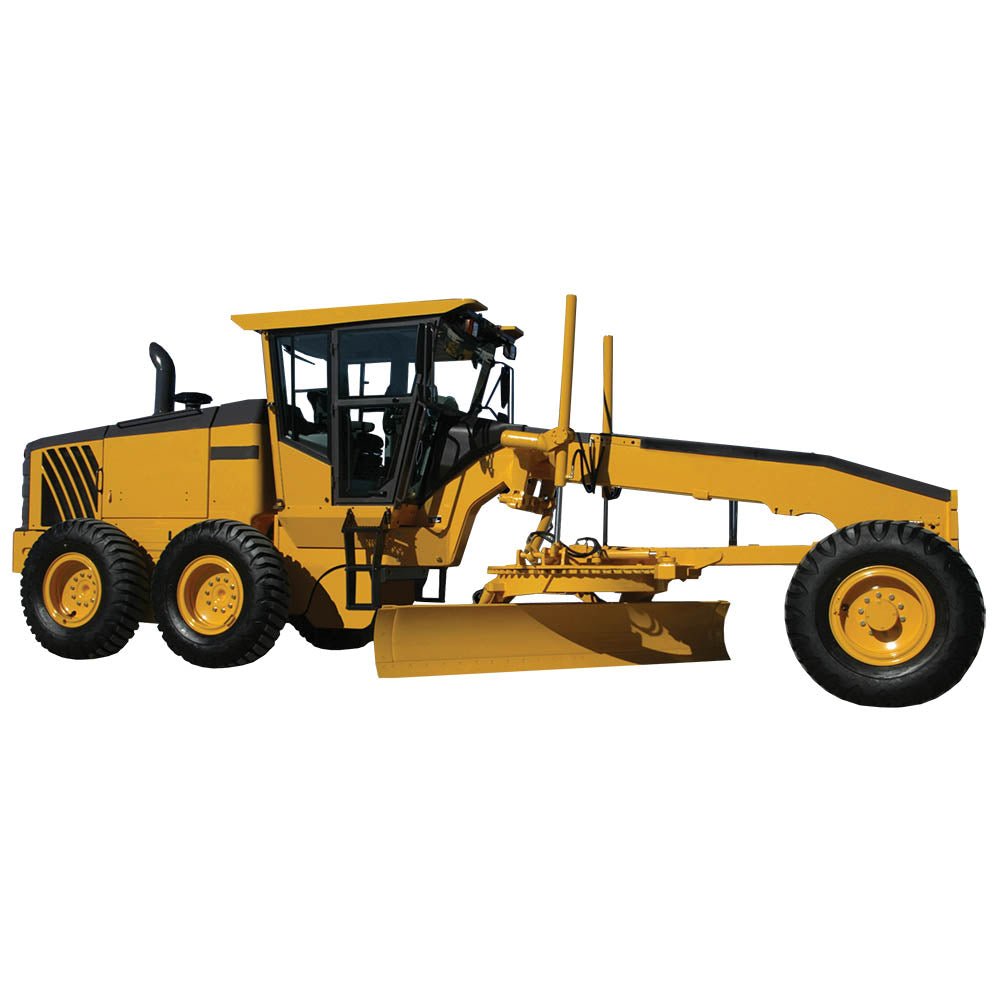 Construction Grader Wall Decal Printed & Die-Cut | Wallhogs
