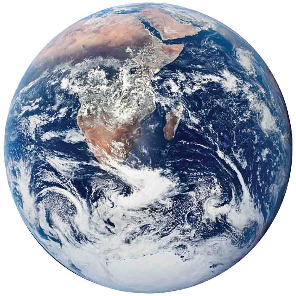 Earth Wall Decal Printed & Die-Cut | Wallhogs