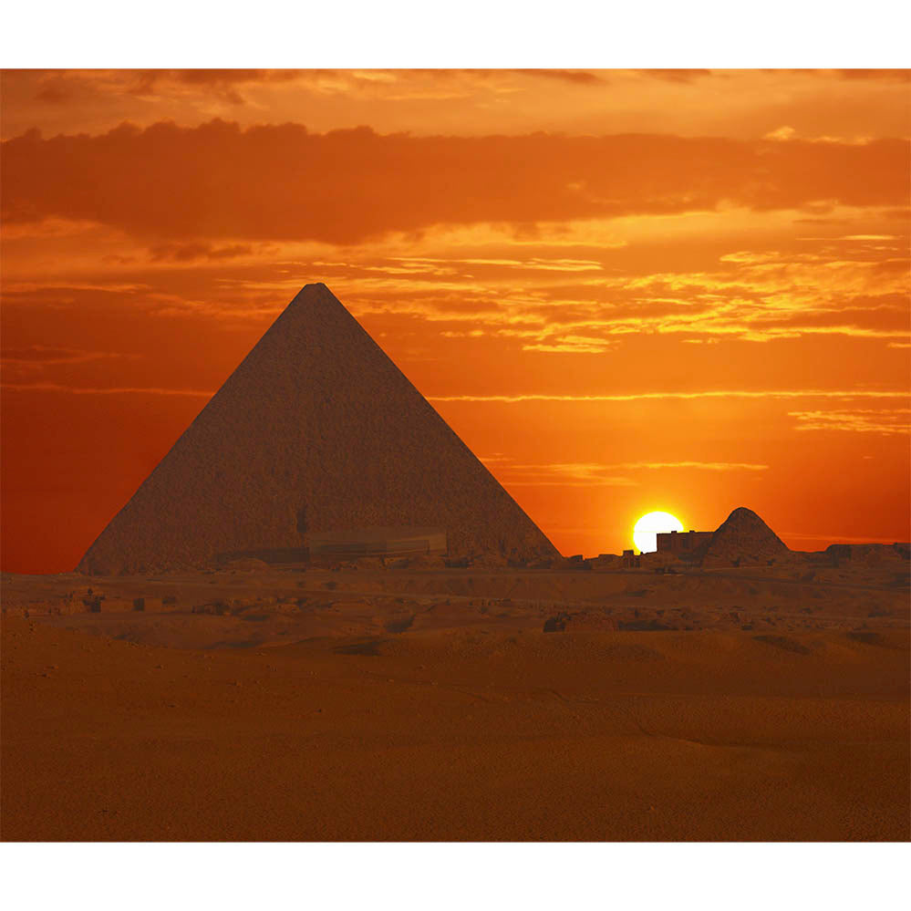 Egyptian Pyramids Gloss Poster Printed | Wallhogs