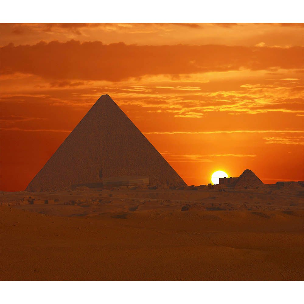 Egyptian Pyramids Wall Decal printed | Wallhogs