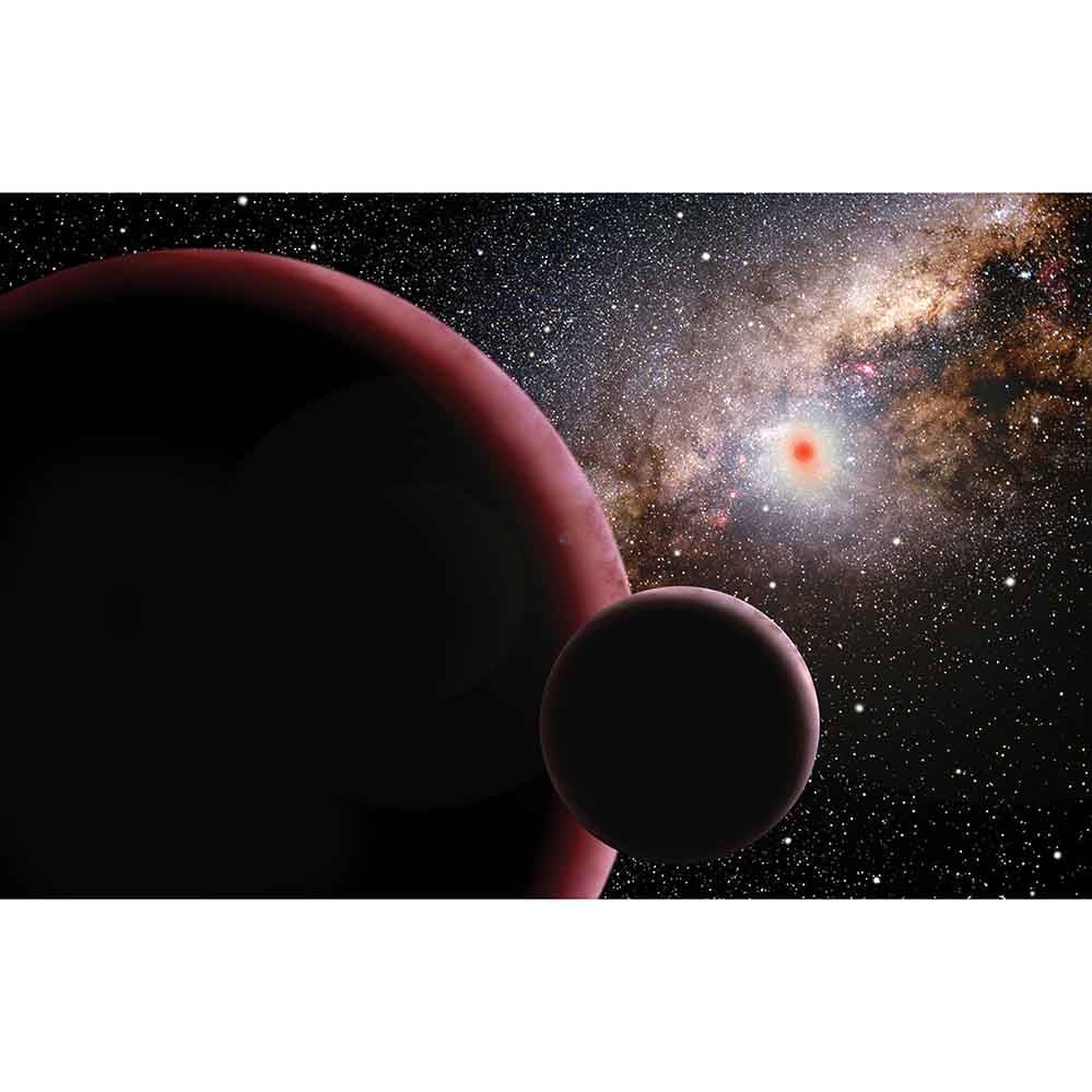 Vast Frontier Space Gloss Poster Printed | Wallhogs