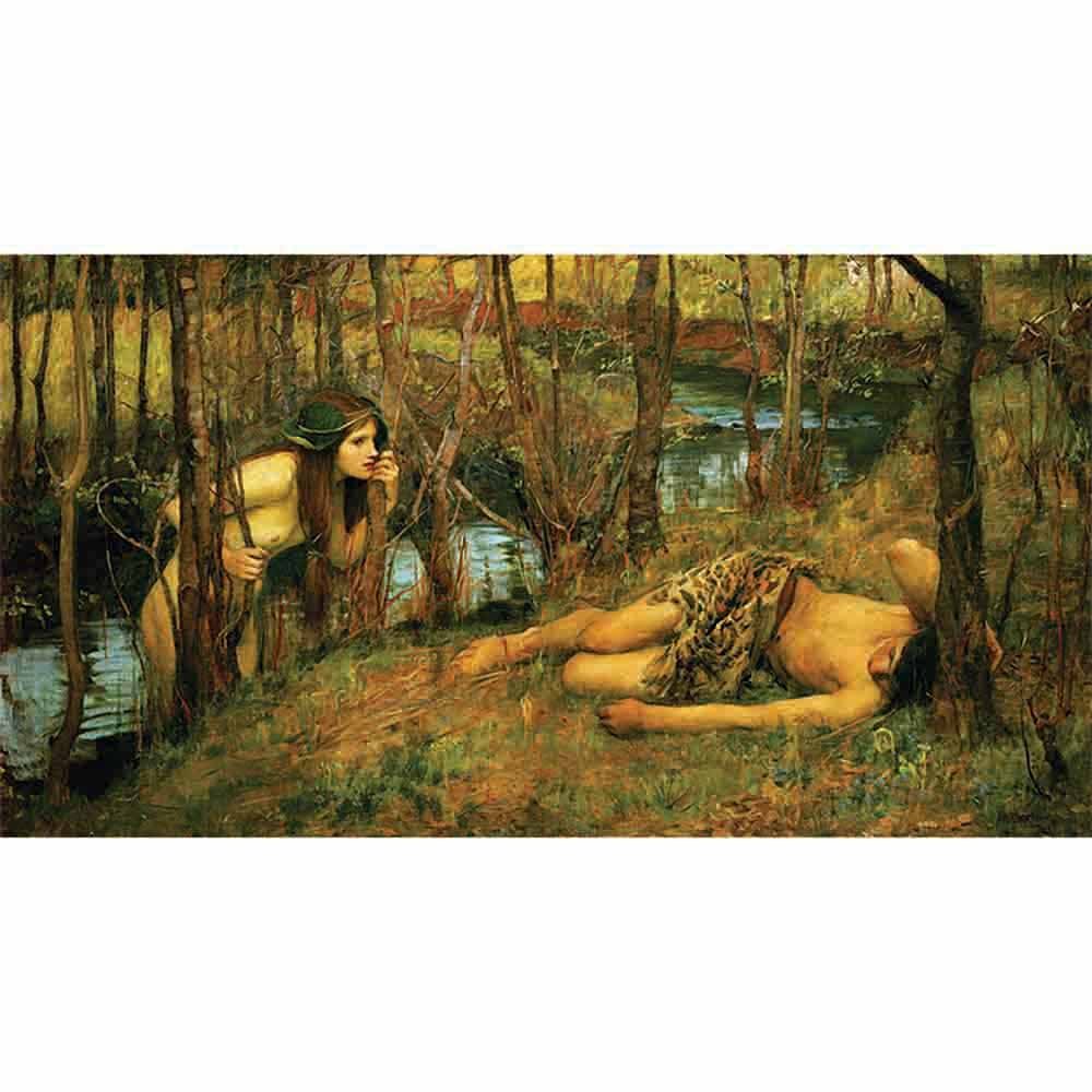 The Naiad Wall Decal Printed | Wallhogs