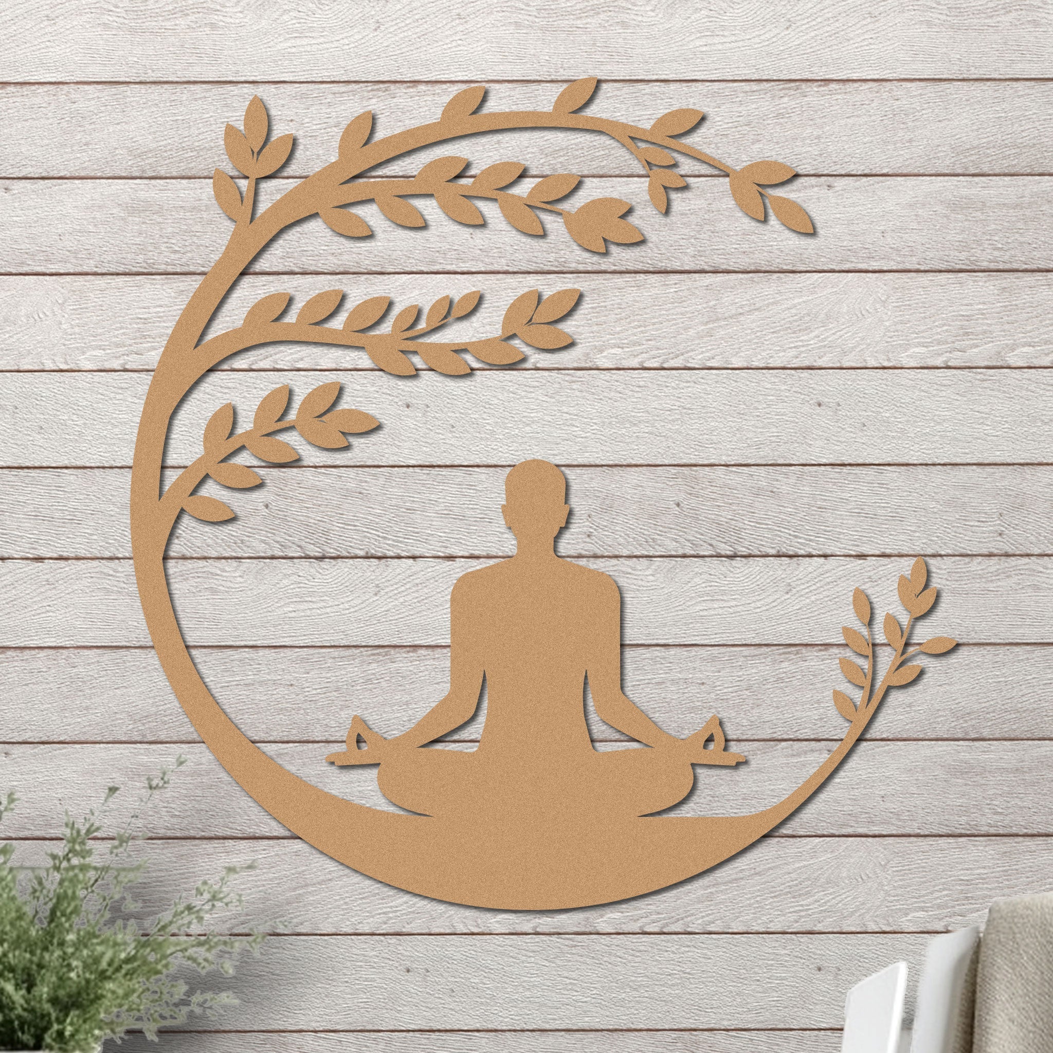 Yoga Beneath a Tree Sign-3