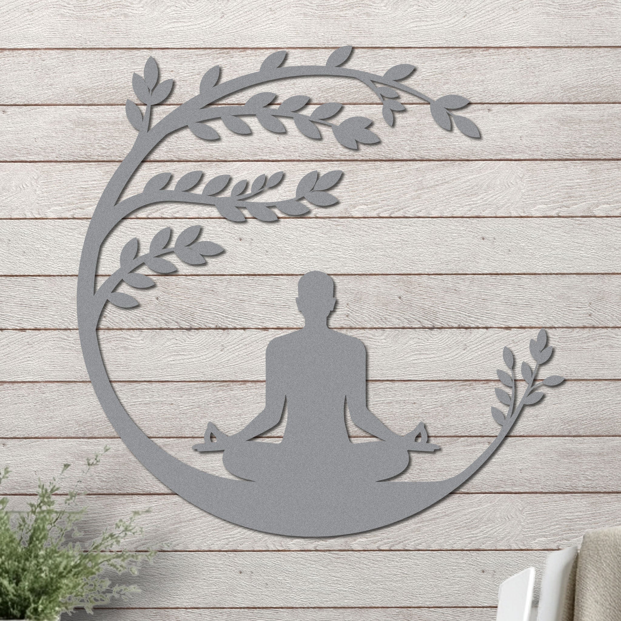 Yoga Beneath a Tree Sign-4