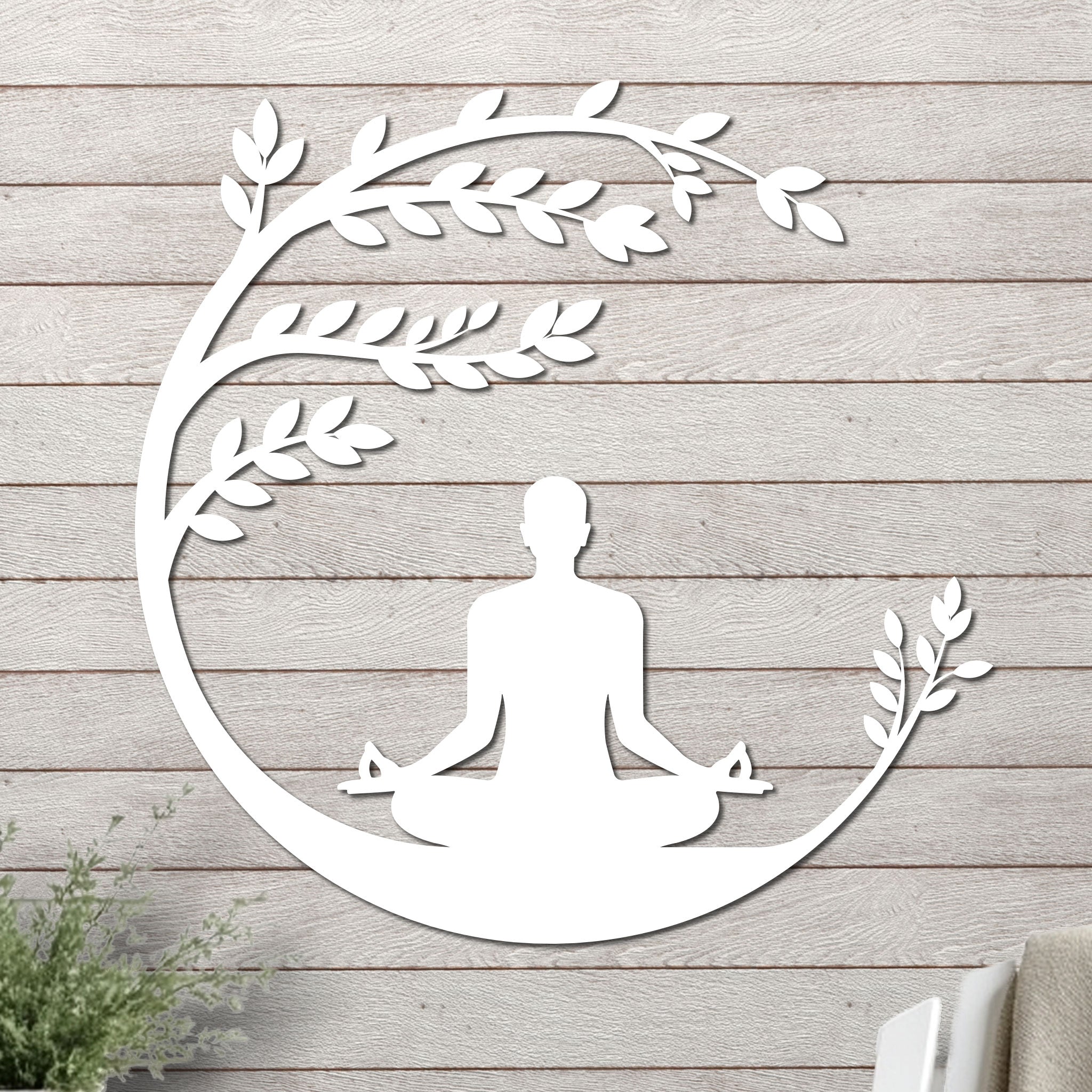 Yoga Beneath a Tree Sign-1