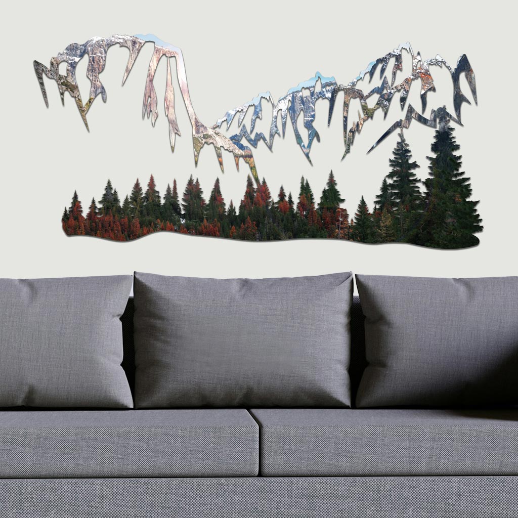 Yosemite Mountains Wall Art-0