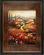 Poppy Landscape Framed Art 25.5