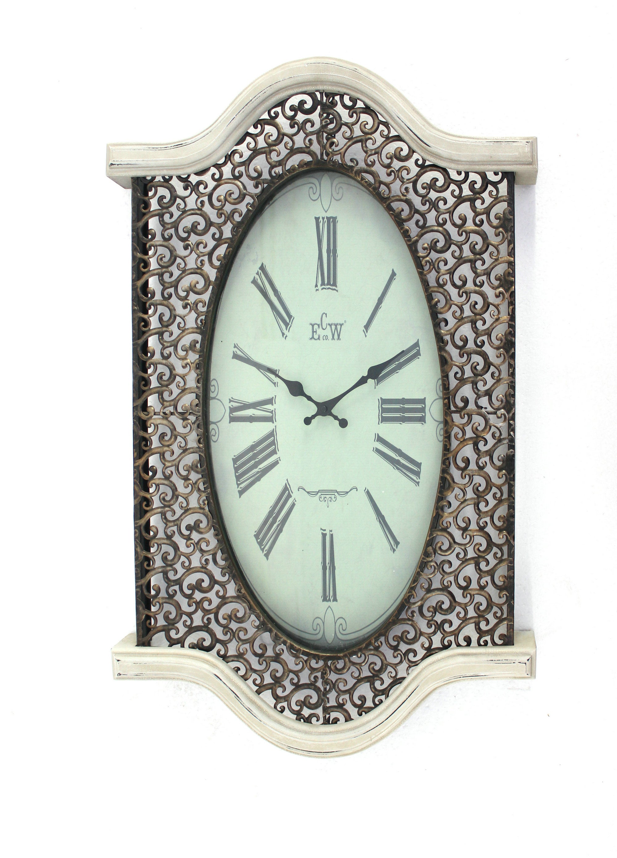 Novelty Scrollwork Analog Wall Clock | 20