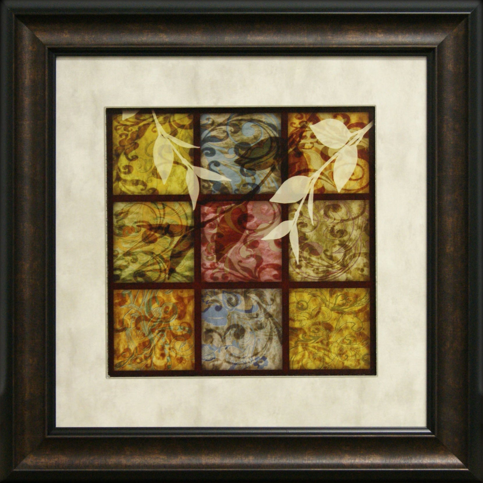 Nine Patch Framed Art 16.25