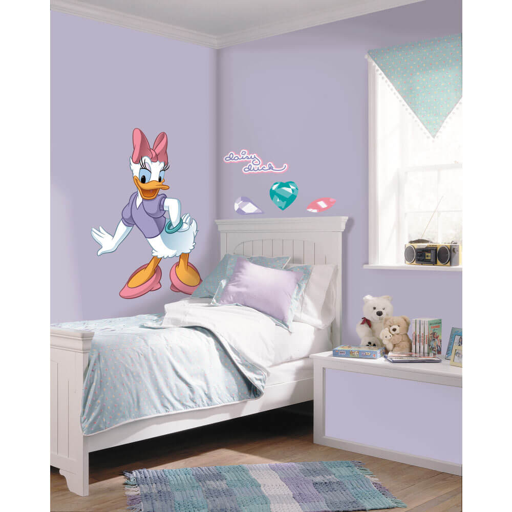 Daisy Duck Wall Decal Installed | Wallhogs