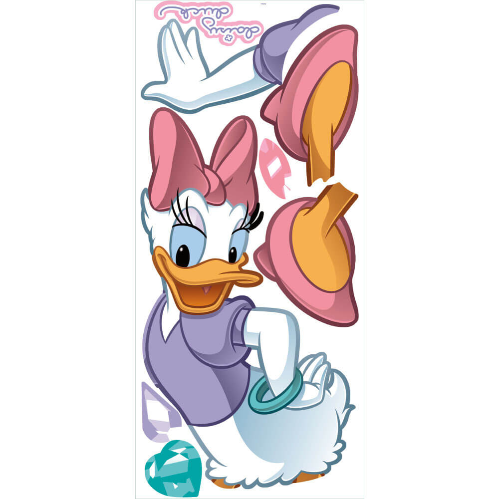 Daisy Duck Wall Decal Printed | Wallhogs