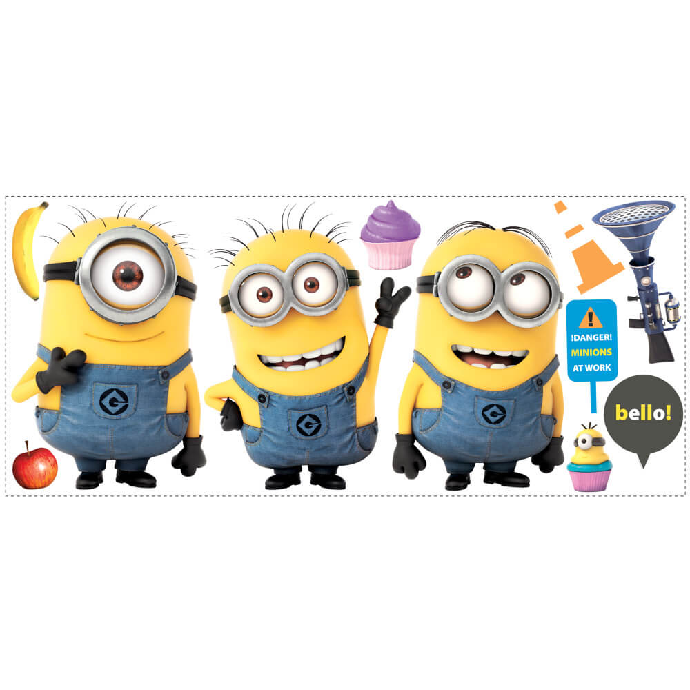 Despicable Me 2 Wall Decals Printed | Wallhogs