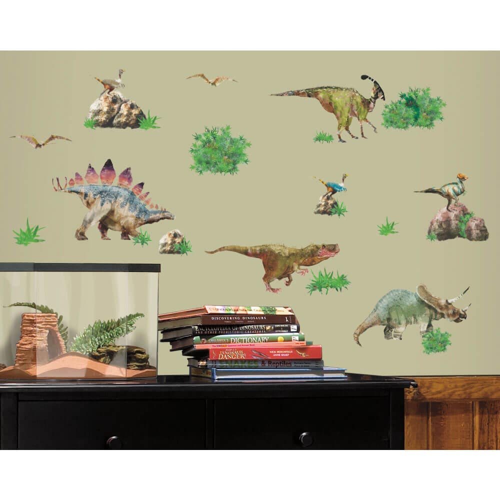 Dinosaur Wall Decals Installed | Wallhogs