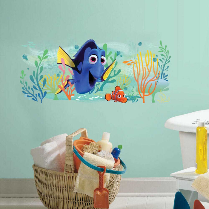 Finding Dory & Nemo Giant Wall Decal Installed