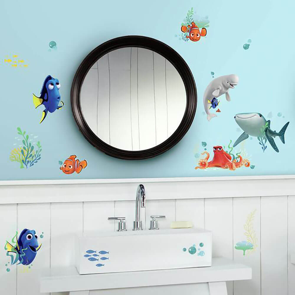 Finding Dory Wall Decals Installed