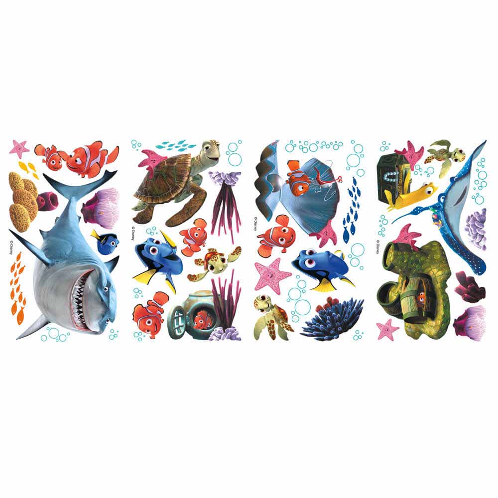 Finding Nemo Wall Decals Printed | Wallhogs
