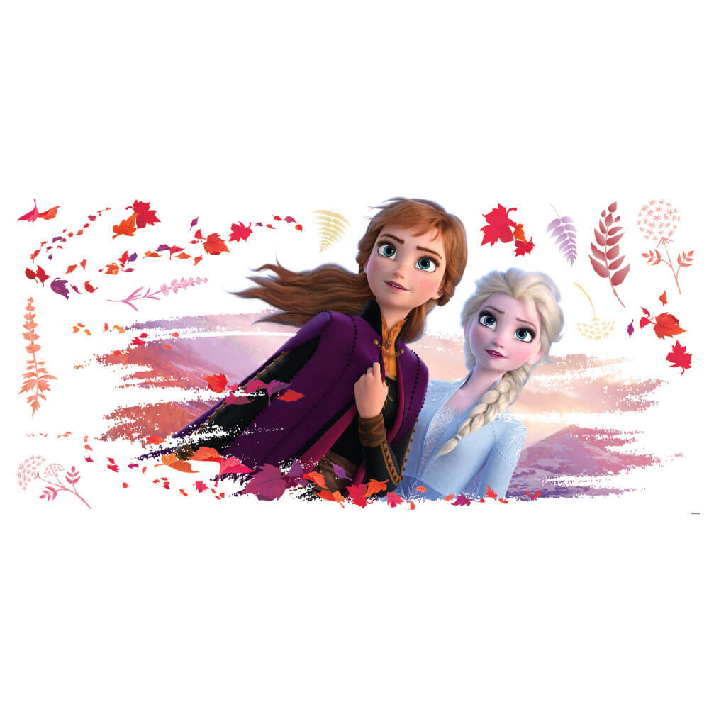 Disney's Frozen 2 Elsa & Anna Wall Decals Printed