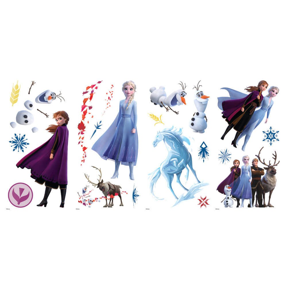 Disney's Frozen 2 Movie Wall Decals Printed