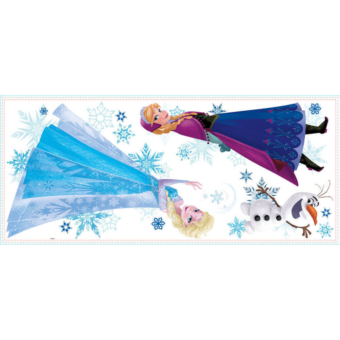 Disney's Frozen  Elsa, Anna & Olaf Wall Decals Printed Sheet