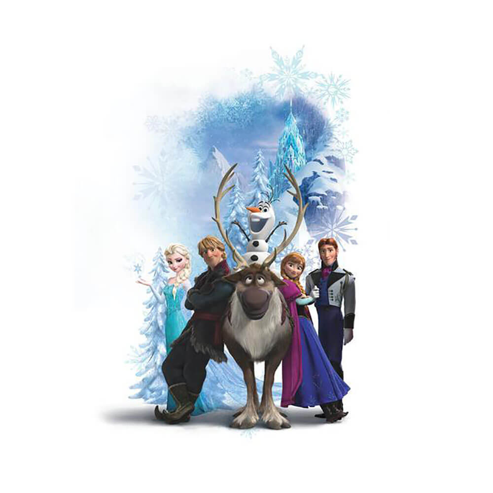 Disney's Frozen Group Giant Wall Decal Assembled