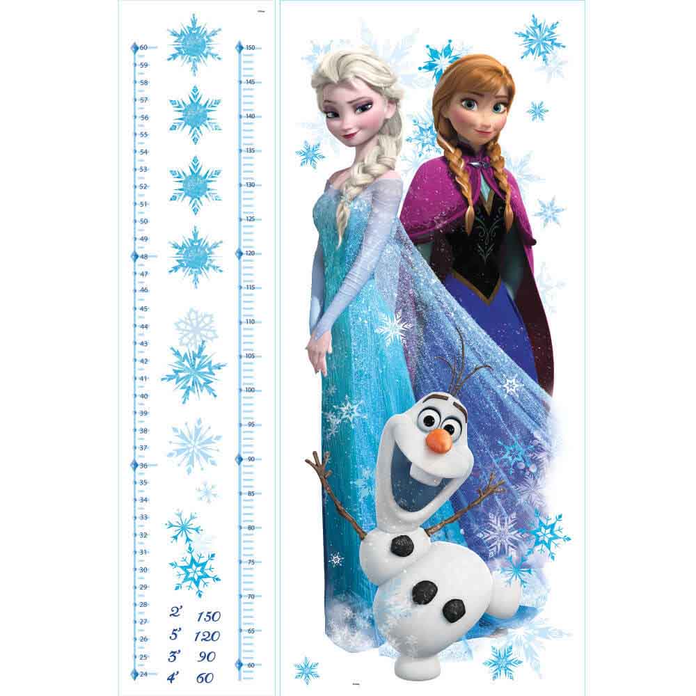 Disney's Frozen Growth Chart Wall Decals Printed