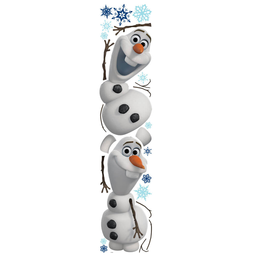 Frozen Olaf Movie Wall Decals Printed | Wallhogs