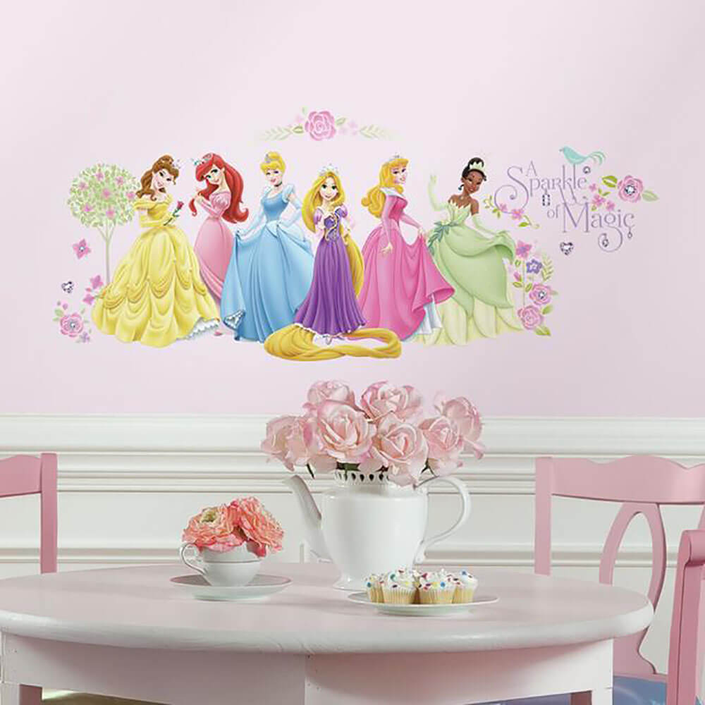 Disney Princess Wall Decals Installed | Wallhogs