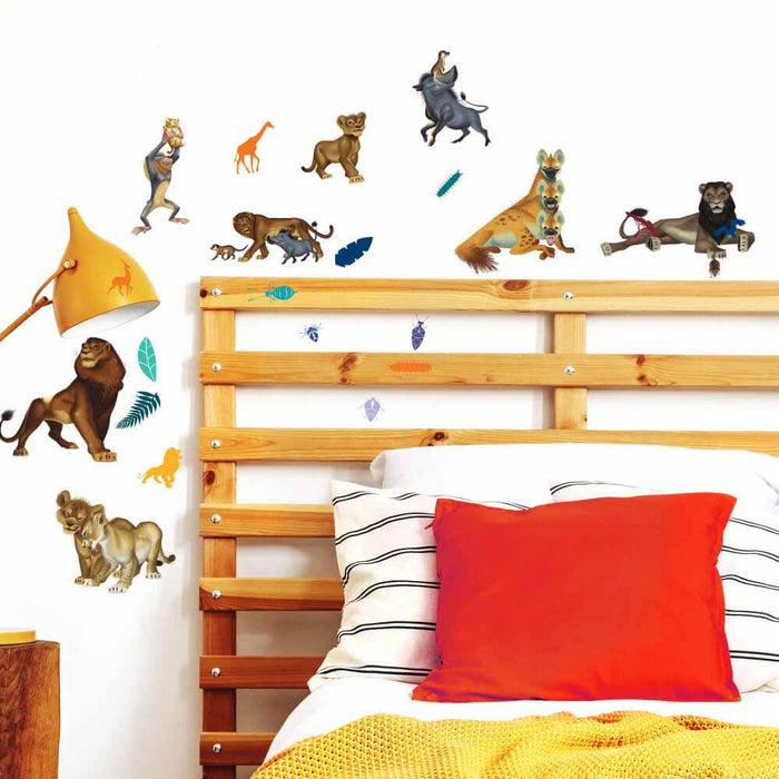Lion King Characters Wall Decals Displayed | Wallhogs