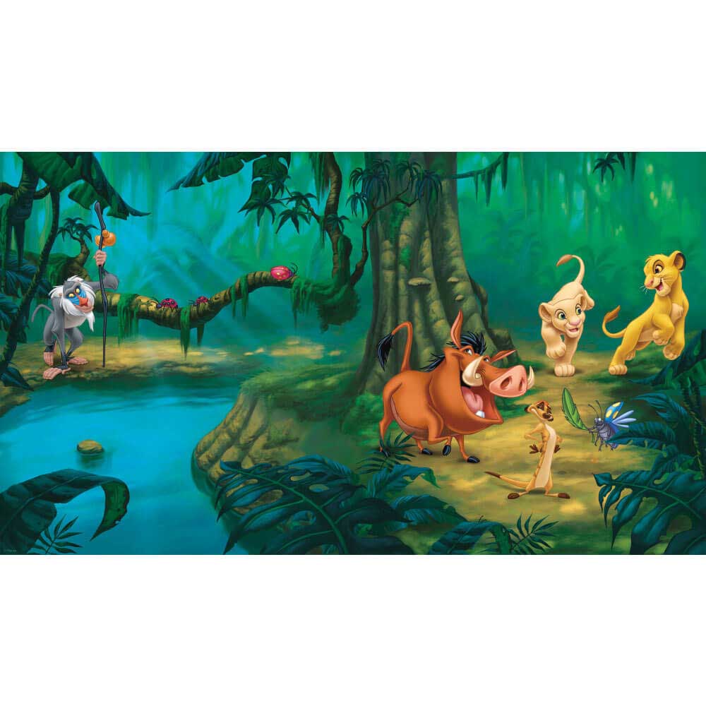 Lion King Pre-pasted Wall Mural Printed | Wallhogs